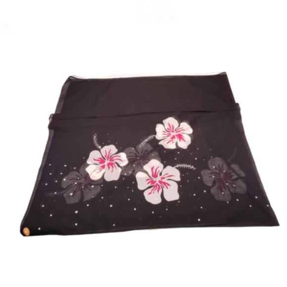 Womens Sarong Cotton Wrap Handpainted Batik Wrapskirt Beach Pareo Beachwear -NEW - Picture 4 of 4